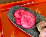 中まで赤い紅くるり大根！作り方5写真