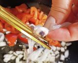 キッチン鋏で簡単#ヒイカの烏賊墨煮作り方3写真