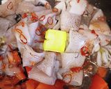 キッチン鋏で簡単#ヒイカの烏賊墨煮作り方4写真