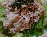 簡単！マスタードだれが美味！豚冷しゃぶ♪作り方4写真