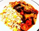 夏野菜たっぷり夏野菜と肉団子のカレー作り方5写真