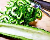 夏本番のゴーヤサラダ作り方1写真