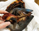 魚ミイラマンゴーស្វាយបុកត្រី作り方1写真