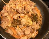 ボリューム満点！豚肉と野菜の冷やしうどん作り方1写真