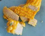 簡単おつまみ！とうもろこしバター醤油作り方2写真