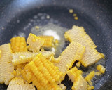 簡単おつまみ！とうもろこしバター醤油作り方3写真