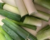肉柔らか！豚ヒレ、白ネギのにんにく焼き　作り方1写真