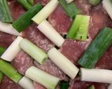 肉柔らか！豚ヒレ、白ネギのにんにく焼き　作り方5写真