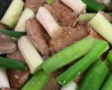肉柔らか！豚ヒレ、白ネギのにんにく焼き　作り方6写真