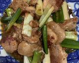 肉柔らか！豚ヒレ、白ネギのにんにく焼き　作り方8写真