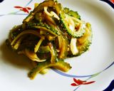 夏本番のゴーヤサラダ作り方21写真