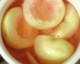 桃とほうじ茶のムースケーキ作り方6写真