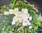 空芯菜と豆腐炒め作り方9写真