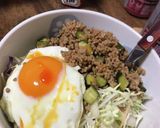 きゅうり×挽肉×焼肉のタレ　まいちゃん丼作り方8写真