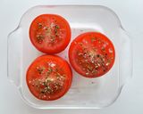 簡単|塩麹|舞茸|トマト|温野菜サラダ作り方3写真