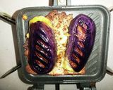 1人分の焼きナス！ホットサンドメーカーで作り方3写真