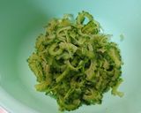 ゴーヤとらっきょうの甘酢炒め作り方2写真
