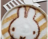 【オリジナル】ステンシルカプチーノ作り方17写真