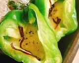 お弁当の隙間に簡単レンジでチーズピーマン作り方3写真