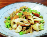 ちくわエノキ小松菜炒め。作り方5写真