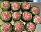 ゴーヤの中華風肉詰め作り方3写真