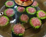 ゴーヤの中華風肉詰め作り方5写真
