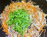 牛乳とお野菜たっぷりスパゲティー作り方9写真