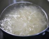 簡単！冷やしうどん☆汁なし納豆キムチ作り方1写真