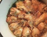 簡単コク旨　手羽元の梅煮作り方4写真