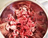 ナスと牛肉のみぞれ炒め作り方3写真