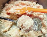 スプーン落とし揚げチキンナゲット(卵ナシ作り方3写真