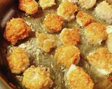 スプーン落とし揚げチキンナゲット(卵ナシ作り方5写真