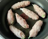 オクラと鶏つくねの和風あんかけ巻き作り方3写真