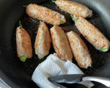 オクラと鶏つくねの和風あんかけ巻き作り方4写真