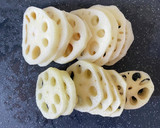 豚肉とれんこんのうま味噌炒め作り方1写真