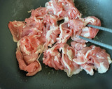 豚肉とれんこんのうま味噌炒め作り方2写真