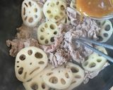 豚肉とれんこんのうま味噌炒め作り方3写真