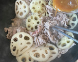 豚肉とれんこんのうま味噌炒め作り方3写真