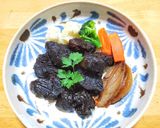 牛すね肉とプルーンの赤ワイン煮作り方7写真