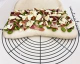 一瞬でねじれる？枝豆チーズベーコンパン♪作り方9写真