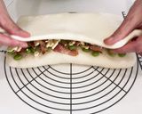 一瞬でねじれる？枝豆チーズベーコンパン♪作り方10写真
