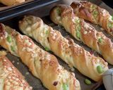 一瞬でねじれる？枝豆チーズベーコンパン♪作り方19写真