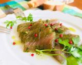 ワインのお共に♪マグロのバジルソース漬け作り方5写真