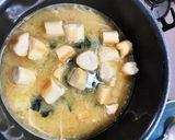 えのき茸の味噌汁作り方4写真