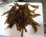 茎ワカメとジャガイモのポン酢煮作り方2写真