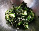 さっぱり！余り食材救済　切りいかの酢の物作り方3写真