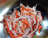 超簡単！カニカマとネギのナムル味作り方1写真