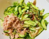 夏にぴったり！みょうがのバルサミコサラダ作り方3写真
