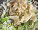 干豆腐と白菜炒め作り方9写真