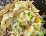 干豆腐と白菜炒め作り方10写真